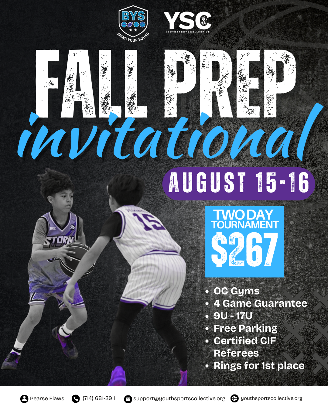 FALL PREP INVITATIONAL | AUGUST 15-16