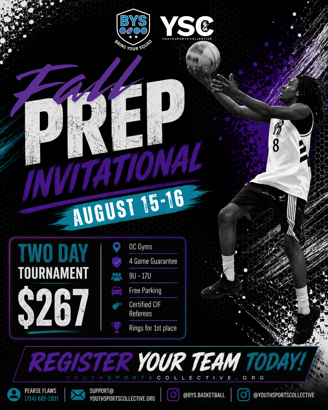 FALL PREP INVITATIONAL | AUGUST 15-16