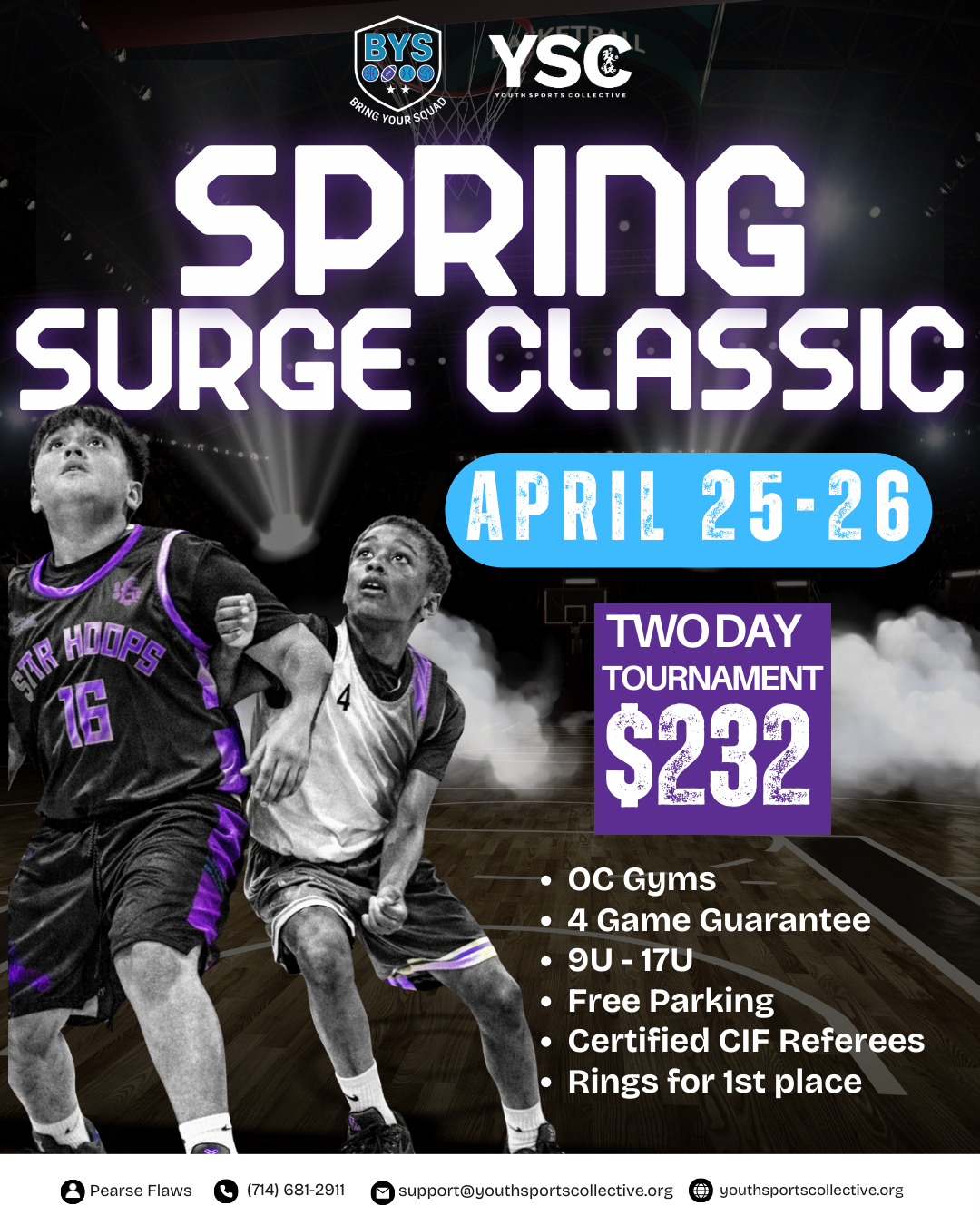 SPRING SURGE CLASSIC | APRIL 25-26