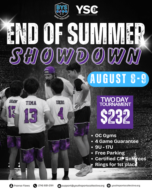 END OF SUMMER SHOWDOWN | AUGUST 8-9