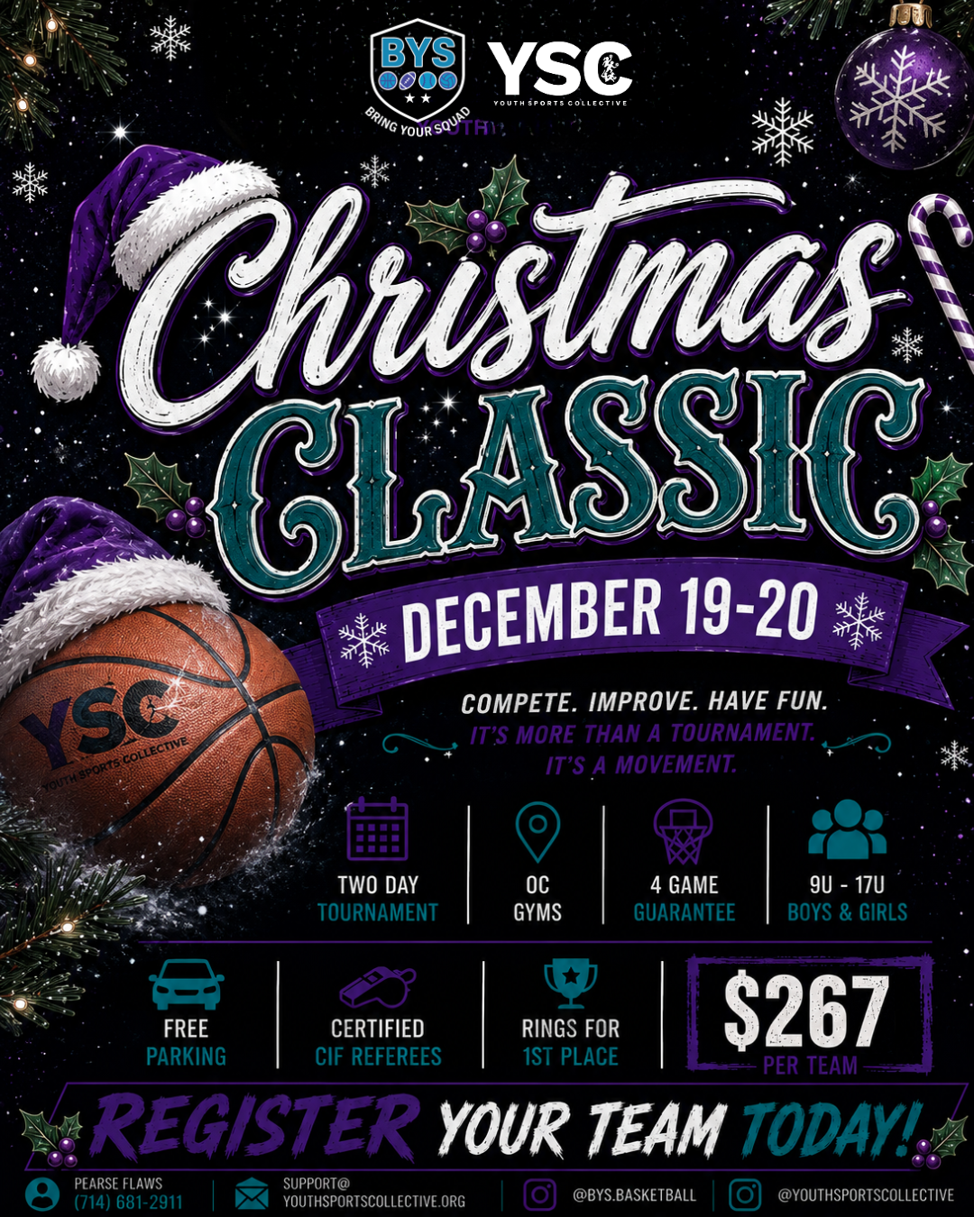 CHRISTMAS CLASSIC | DECEMBER 19-20