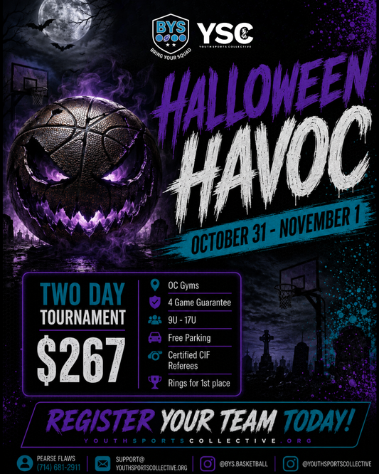 HALLOWEEN HAVOC | OCTOBER 31 - NOVEMBER 1