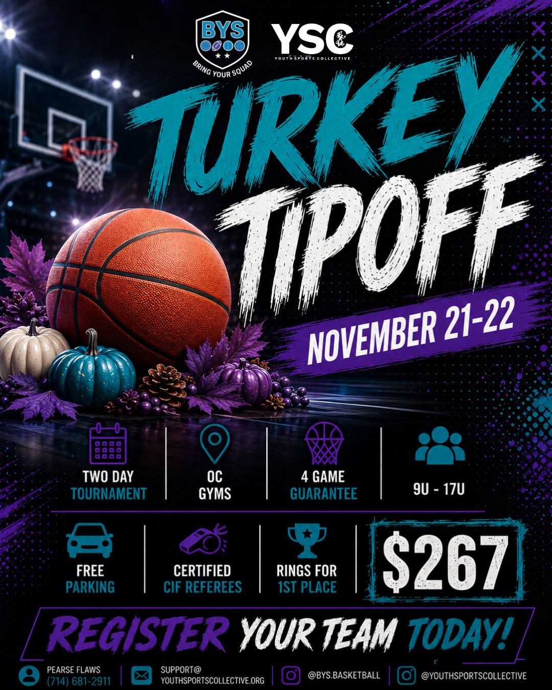 TURKEY TIPOFF | NOVEMBER 21-22