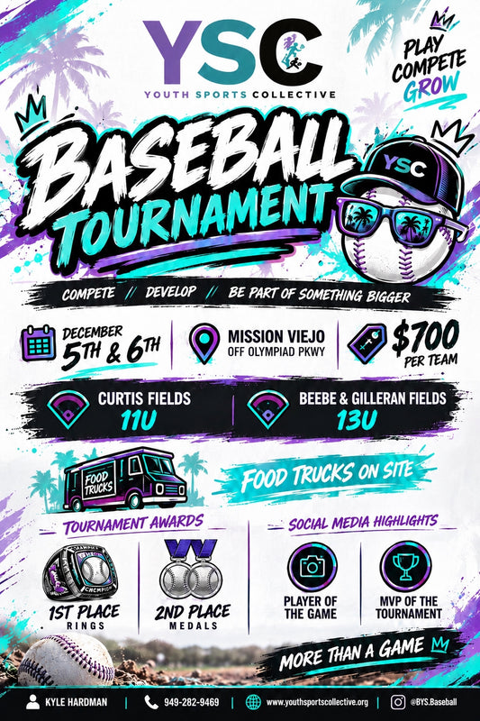 YSC Baseball Tournament / December 5th-6th